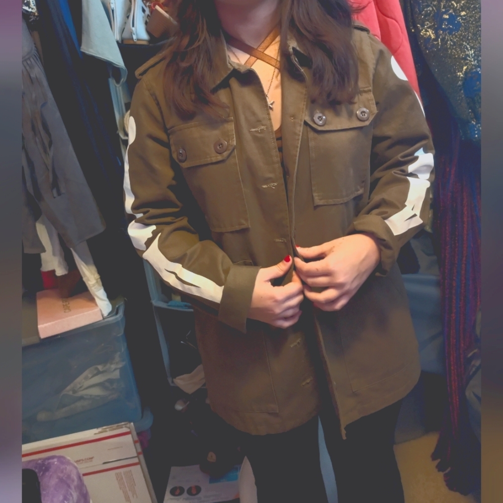 Iron Fist Bone In Olive Military Jacket NWT’s - Picture 3 of 11